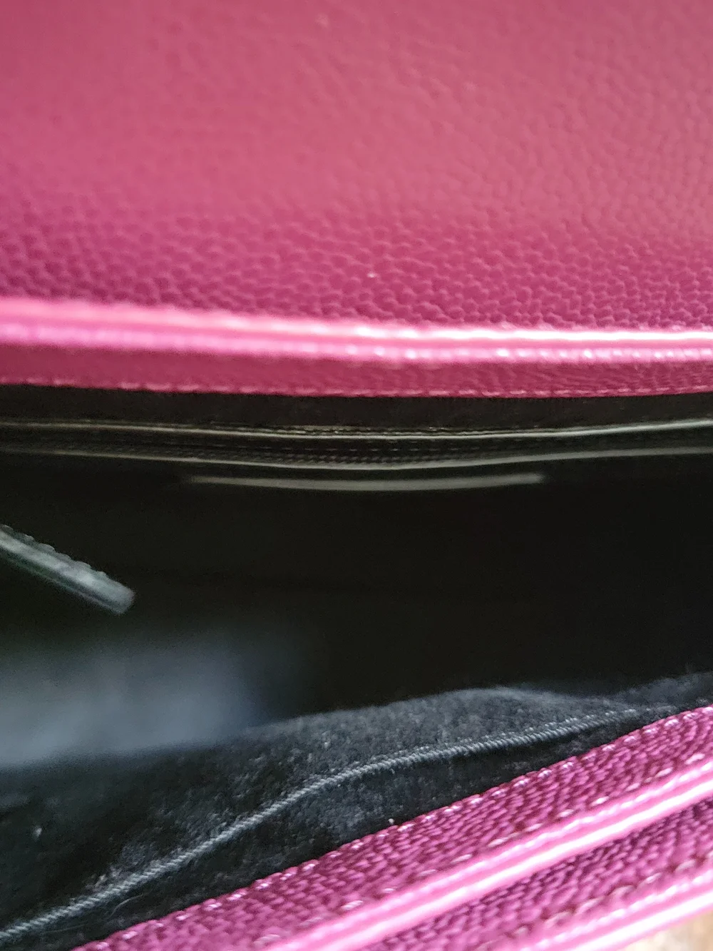 Karl Lagerfeld Pink Chevron Top-Handle Satchel